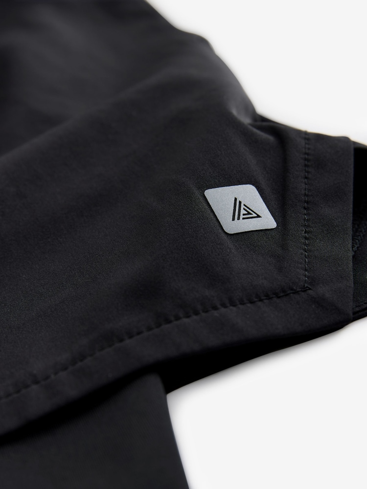 Black Active 2-In-1 Shorts - Image 10 of 13