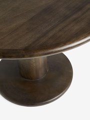 Dark Natural Eden 4 Seater Dining Table - Image 5 of 7