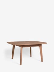 Dark Natural Jackson 4 to 6 Seater Extending Dining Table - Image 7 of 9