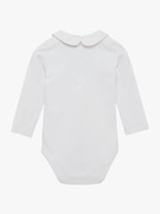 Trotters London Little Milo Piped White Bodysuit - Image 2 of 3