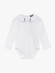 Trotters London Little Milo Guardsman White Bodysuit - Image 1 of 2