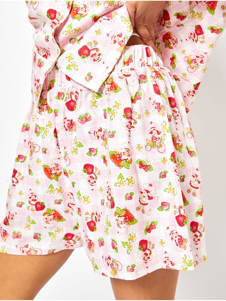 Strawberry Shortcake Shorts in Pink - Image 1 of 2
