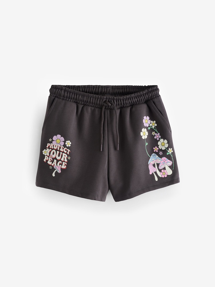 Protect Your Peace Acid Wash Jogger Shorts - Image 5 of 5