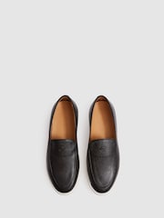 Unseen Footwear Leather Georgetown Trainers - Image 2 of 4