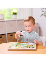Melissa & Doug Old MacDonald's Farm Sound Puzzle - 8 Pieces - Image 7 of 9