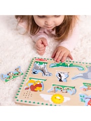 Melissa & Doug Zoo Animal Sound Puzzle - Image 8 of 9