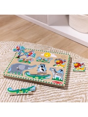 Melissa & Doug Zoo Animal Sound Puzzle - Image 9 of 9
