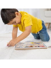 Melissa & Doug Vehicles Sound Puzzle - 8 Pieces - Image 5 of 9