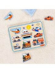 Melissa & Doug Vehicles Sound Puzzle - 8 Pieces - Image 9 of 9