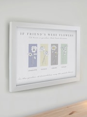 Personalised Flower Of The Month Family Framed Print by PMC - Image 2 of 6
