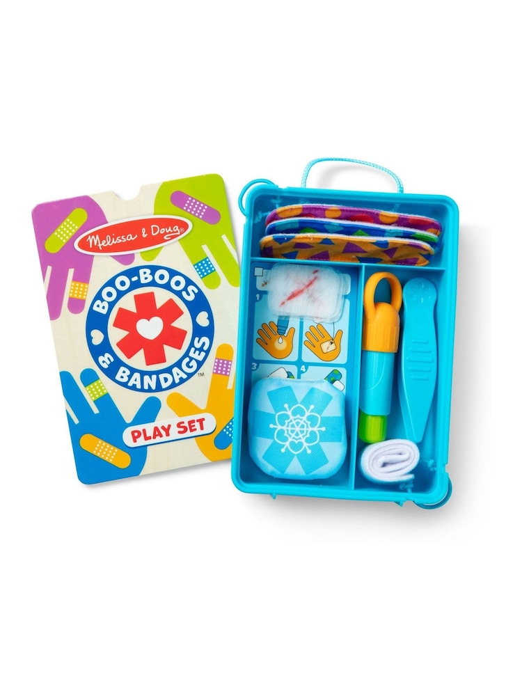 Melissa & Doug Boo-Boos & Bandages Reusable Play Set - Image 1 of 9