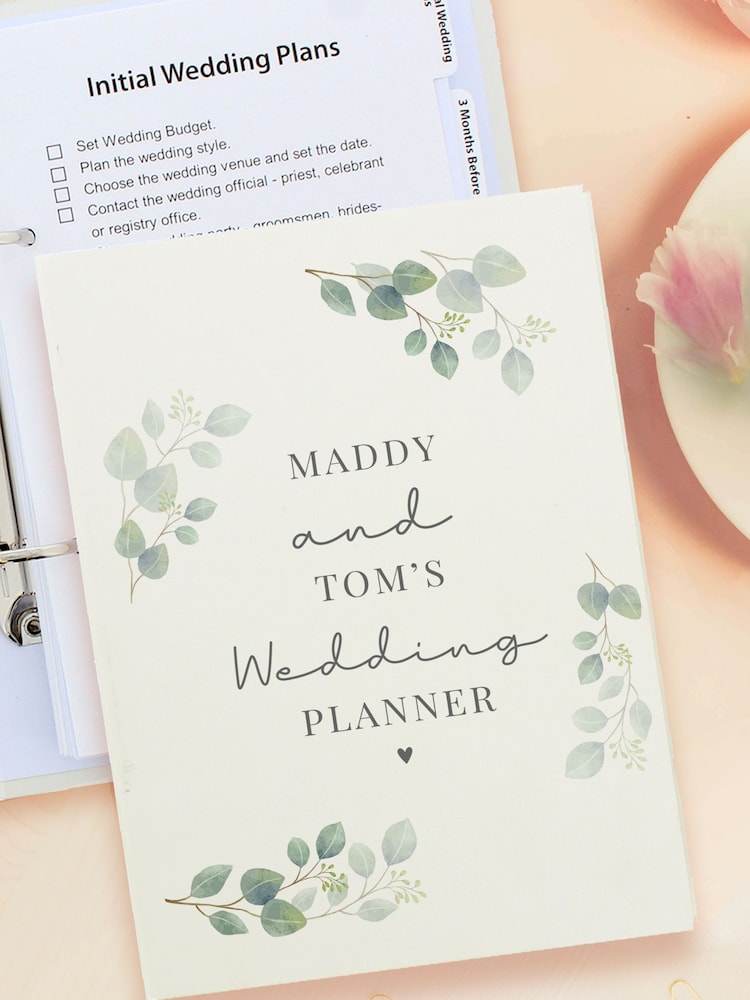 Personalised Botanical Wedding Planner by PMC - Image 3 of 3