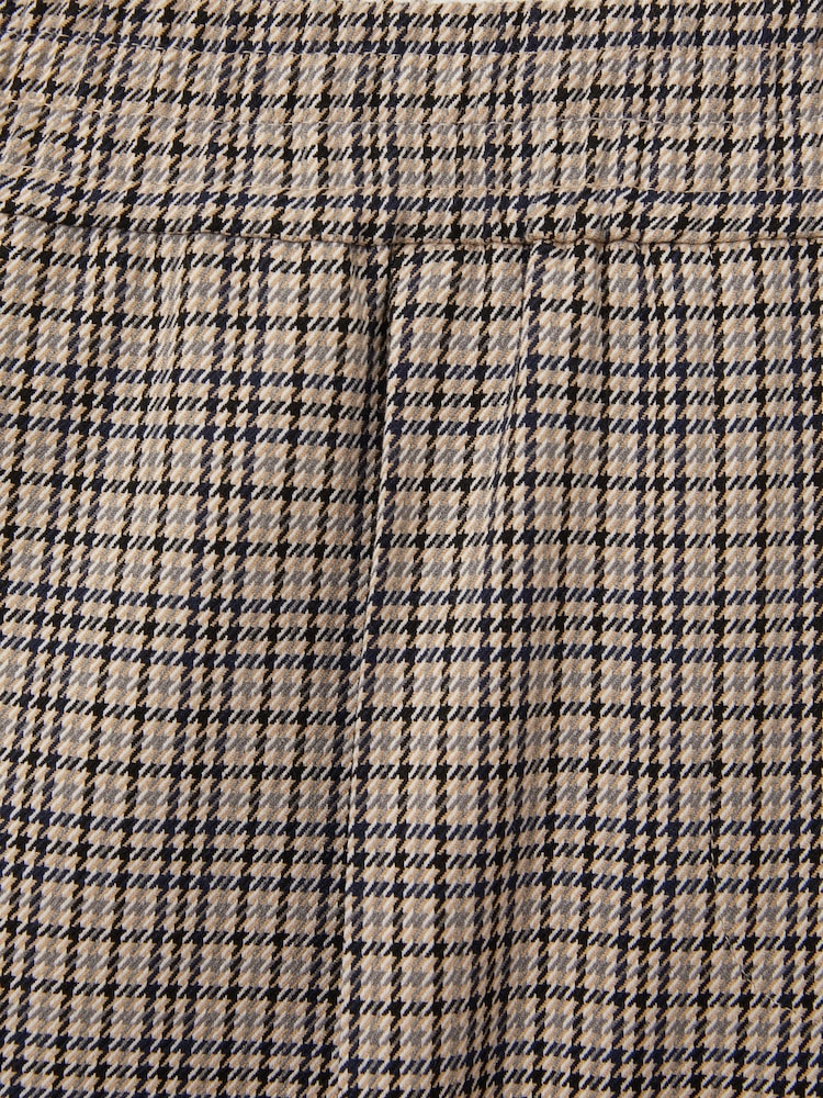 Reiss Karina клетчатый с эластичной талией, сужающиеся к низу брюки - Image 6 of 6