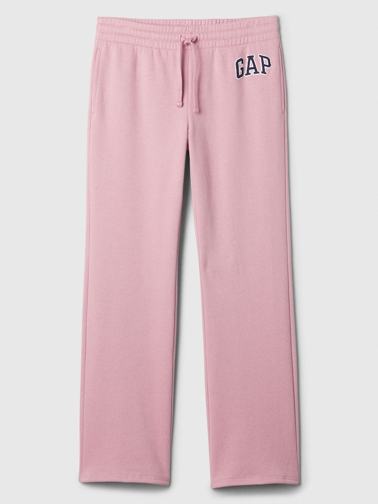 Buy Gap Pink Logo Straight Leg Joggers from the Next UK online shop