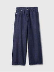 Gap Dark Blue Mid Rise UltraSoft Baggy Jeans - Image 7 of 8