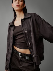 Gap Brown Twill Utility Jacket - Image 5 of 8