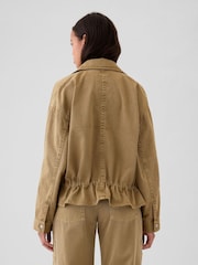 Gap Gold Twill Utility Jacket - Image 2 of 5