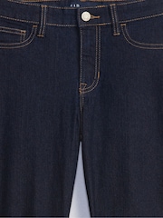 Gap Dark Blue Mid Rise Ankle Length Favourite Jeggings - Image 4 of 5