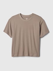 Gap Brown Crew Neck Short Sleeve Oversized T-Shirt - Image 4 of 5