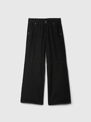 Negro - Vaqueros baggy de tiro medio con diseño ultrasuave de Gap - Imagen 9 de 9