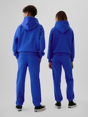 Azul - Sudadera deportiva con capucha con el logotipo de Gap (4-13 años) - Imagen 2 de 5