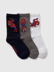 Gap Kids 3er-Pack Marvel Spider-Man Crew-Socken - Bild 1 von 1