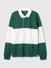 Gap Green/White Rugby Shirt (4-13yrs) - Image 5 of 5