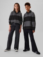 Gap Black/Grey Rugby Shirt (4-13yrs) - Image 1 of 5