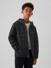 Gap Black Cold Control Water Resistant Puffer Jacket (4-13yrs) - Image 1 of 6