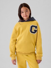 Gap Yellow Athletic Logo Hoodie (4-13yrs) - Image 4 of 5