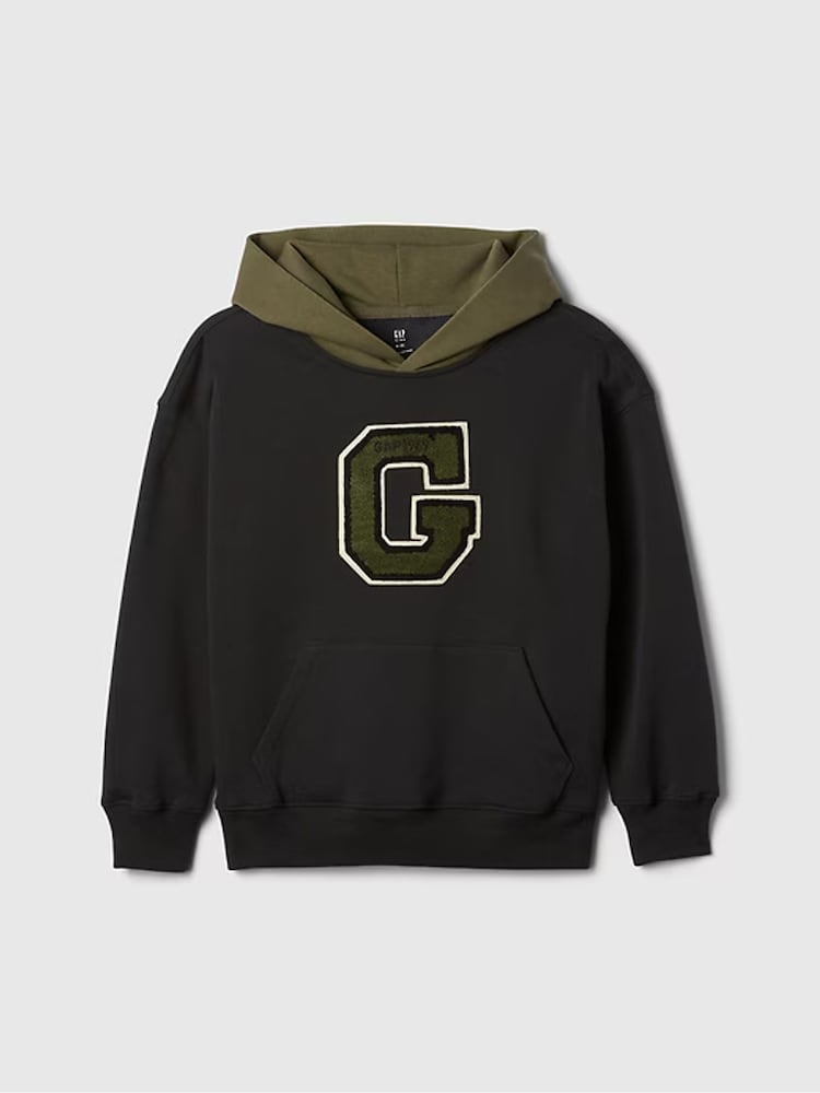 Schwarz - Gap Hoodie mit Logo im College-Stil (4–13Jahre) - Image 5 of 6