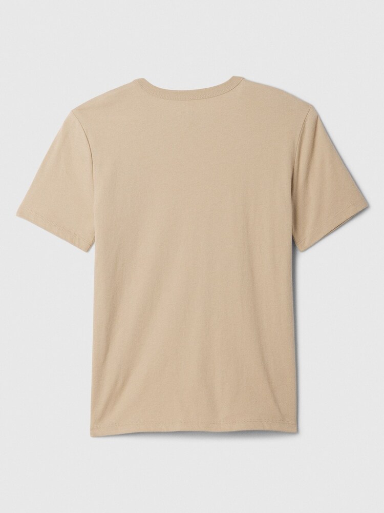 Gap Brown Car Short Sleeve Logo T-Shirt (4-13yrs) - Image 2 of 3