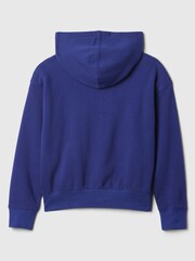 Gap Blue Logo Graphic Zip Up Hoodie (4-13yrs) - Image 2 of 3
