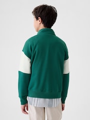 Gap Green Half Zip Pullover (4-13yrs) - Image 2 of 5
