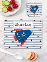 Space Rocket Placemat Set by Treat Republic - Image 1 of 3