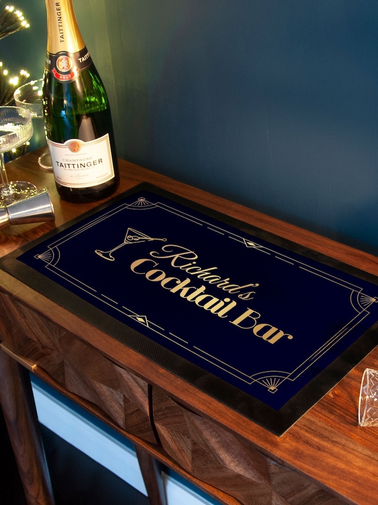 Stylish Cocktail Black Mat by Treat Republic - Image 2 of 5