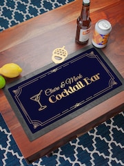 Stylish Cocktail Black Mat by Treat Republic - Image 4 of 5