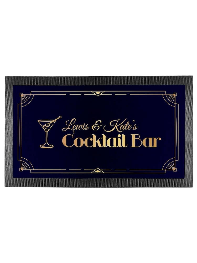 Stylish Cocktail Black Mat by Treat Republic - Image 5 of 5