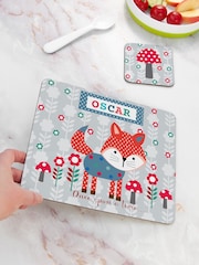 Woodland Fox Placemat Set by Treat Republic - Image 2 of 3