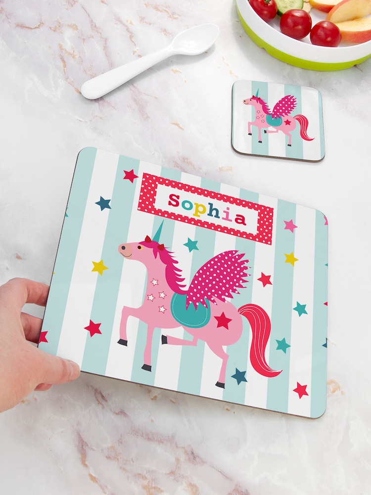 Unicorn Placemat Set by Treat Republic - Image 2 of 3