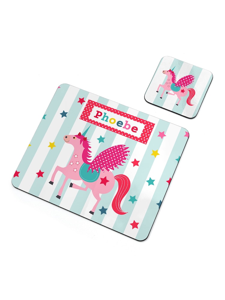 Unicorn Placemat Set by Treat Republic - Image 3 of 3