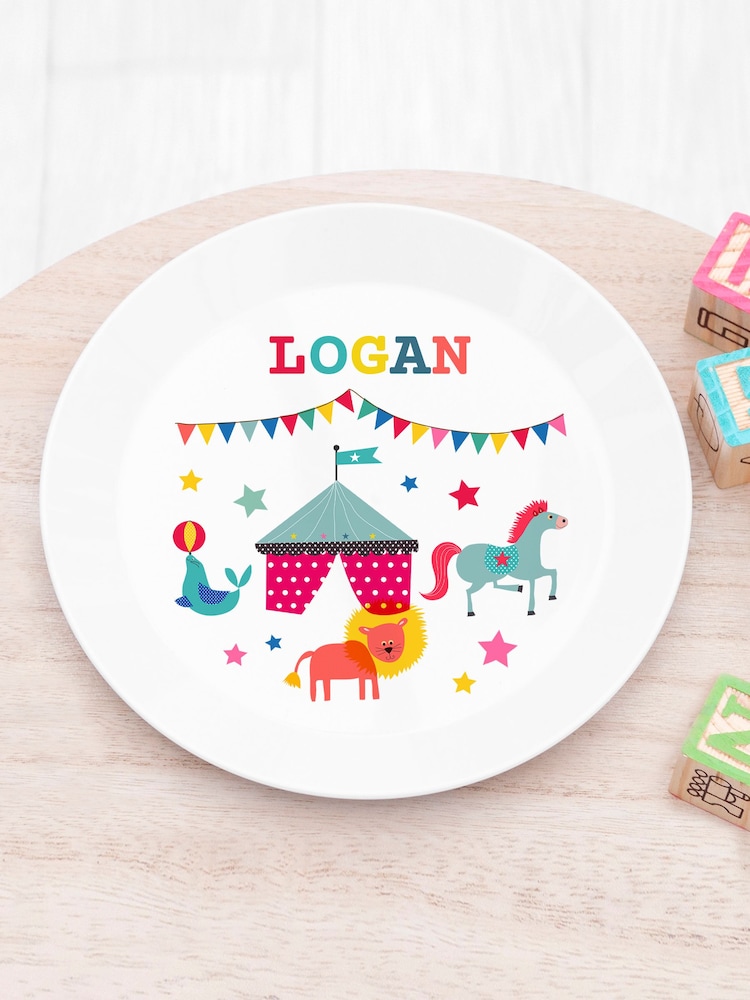 Kids Circus White Dinner Set by Treat Republic - Image 2 of 4