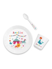 Kids Circus White Dinner Set by Treat Republic - Image 4 of 4