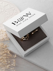 Personalised Couple’s Initials Double Ring Box by Treat Republic - Image 3 of 4