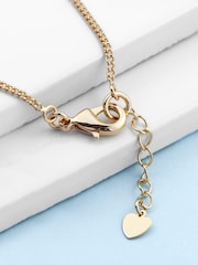 Treat Republic Silver Tone Personalised Rings Of Love Necklace - Image 4 of 5