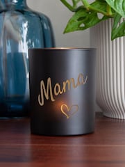 Personalised Heart Black Candle by Treat Republic - Image 3 of 4