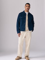Navy Trucker Jacket - Image 2 of 2