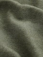 Green Marl Regular Fit Short Sleeve Pique Polo Shirt - Image 7 of 8