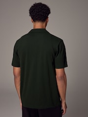 Vert - Chemise en piqué à manches courtes - Image 2 of 8