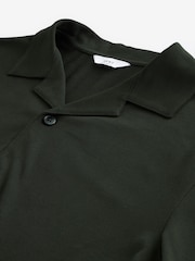 Vert - Chemise en piqué à manches courtes - Image 7 of 8